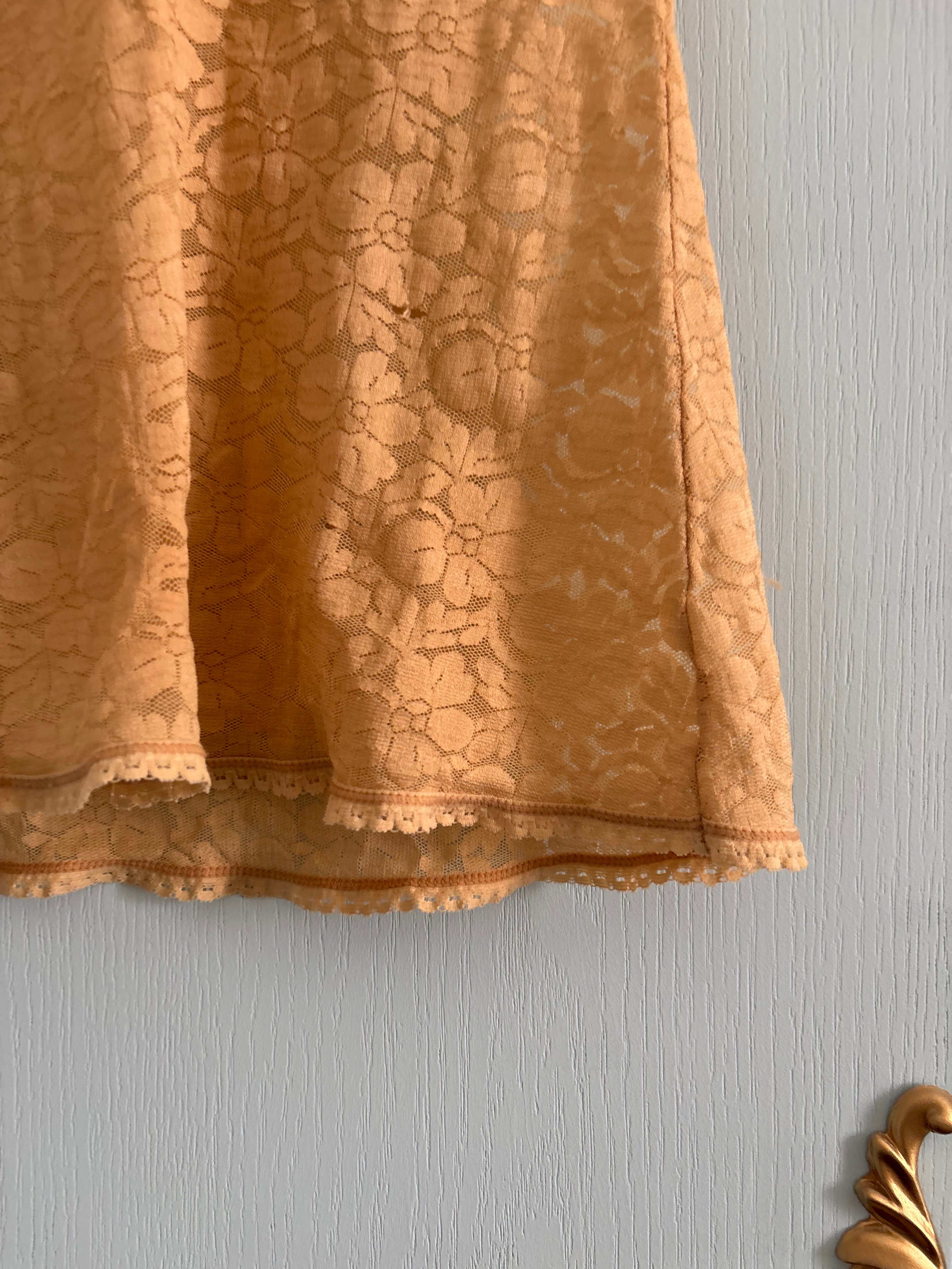 Antique lace top
