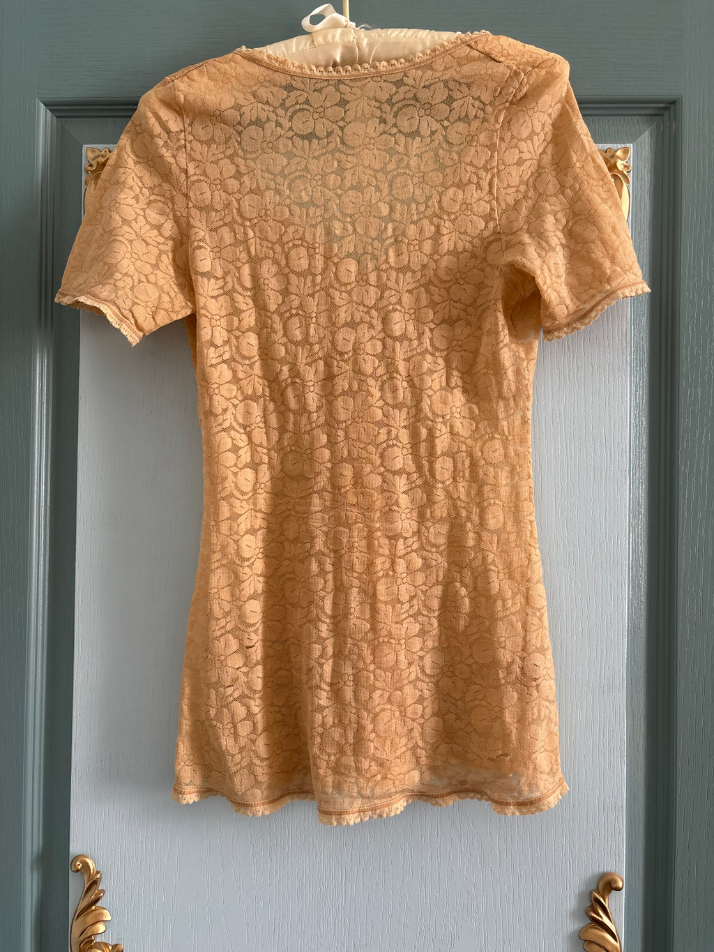 Antique lace top