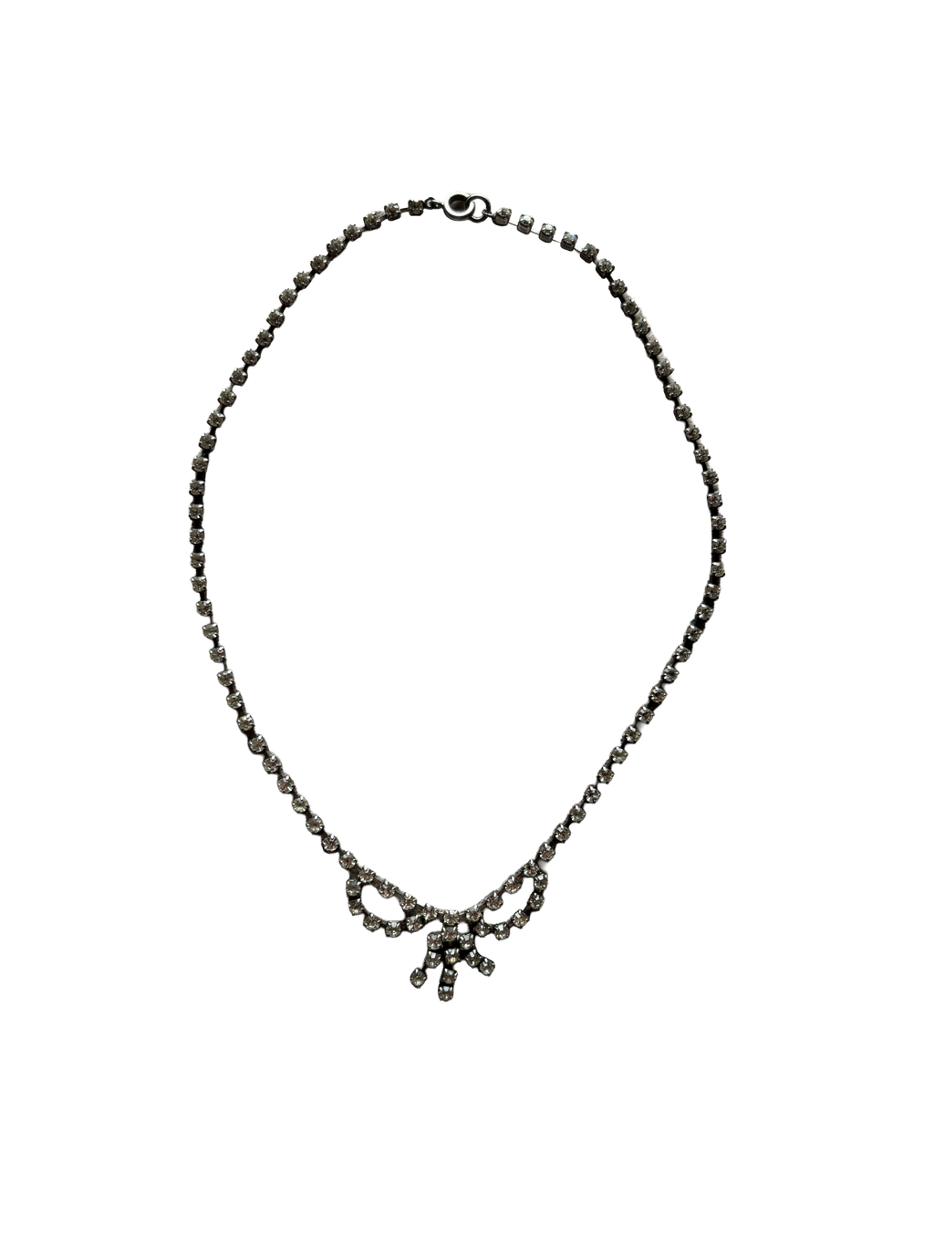 Bow necklace