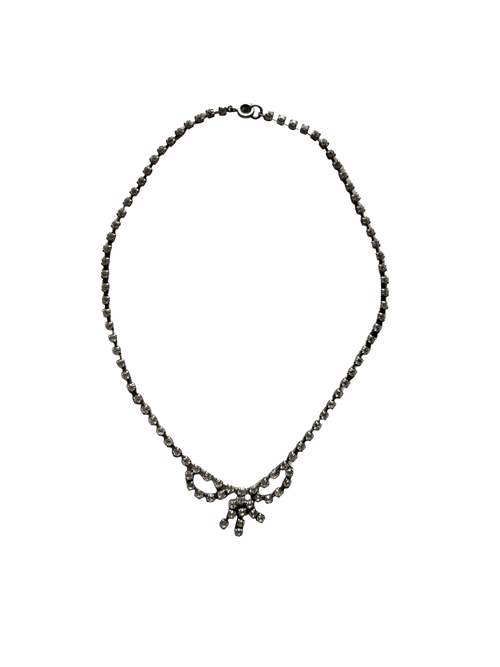 Bow necklace