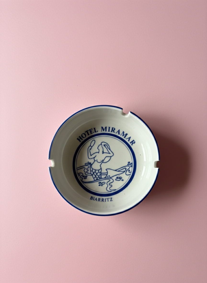 Hotel Miramar Biarritz ashtray