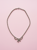 Bow necklace