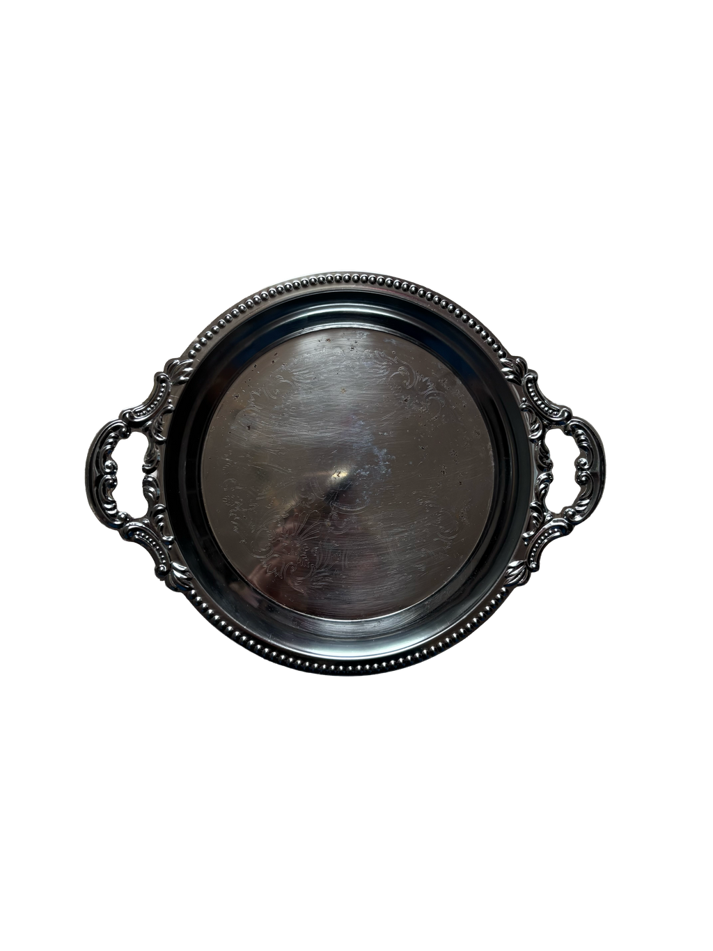 Silverware round tray