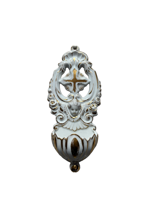 Antique Angel stoup