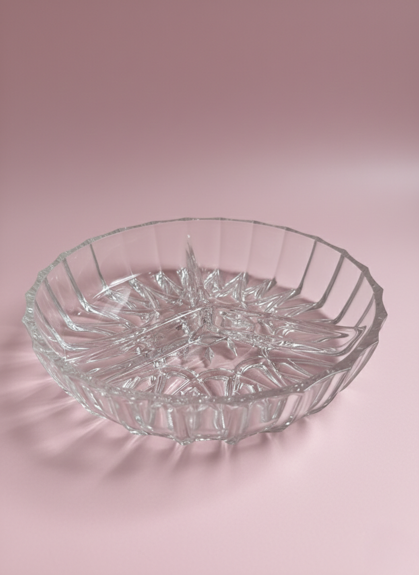 Aperitivo crystal plate