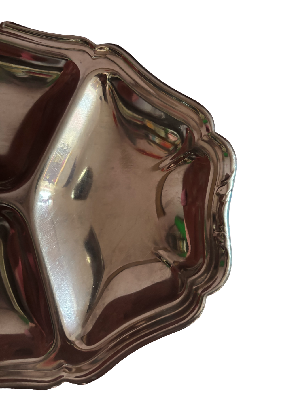 Silverware snack plate