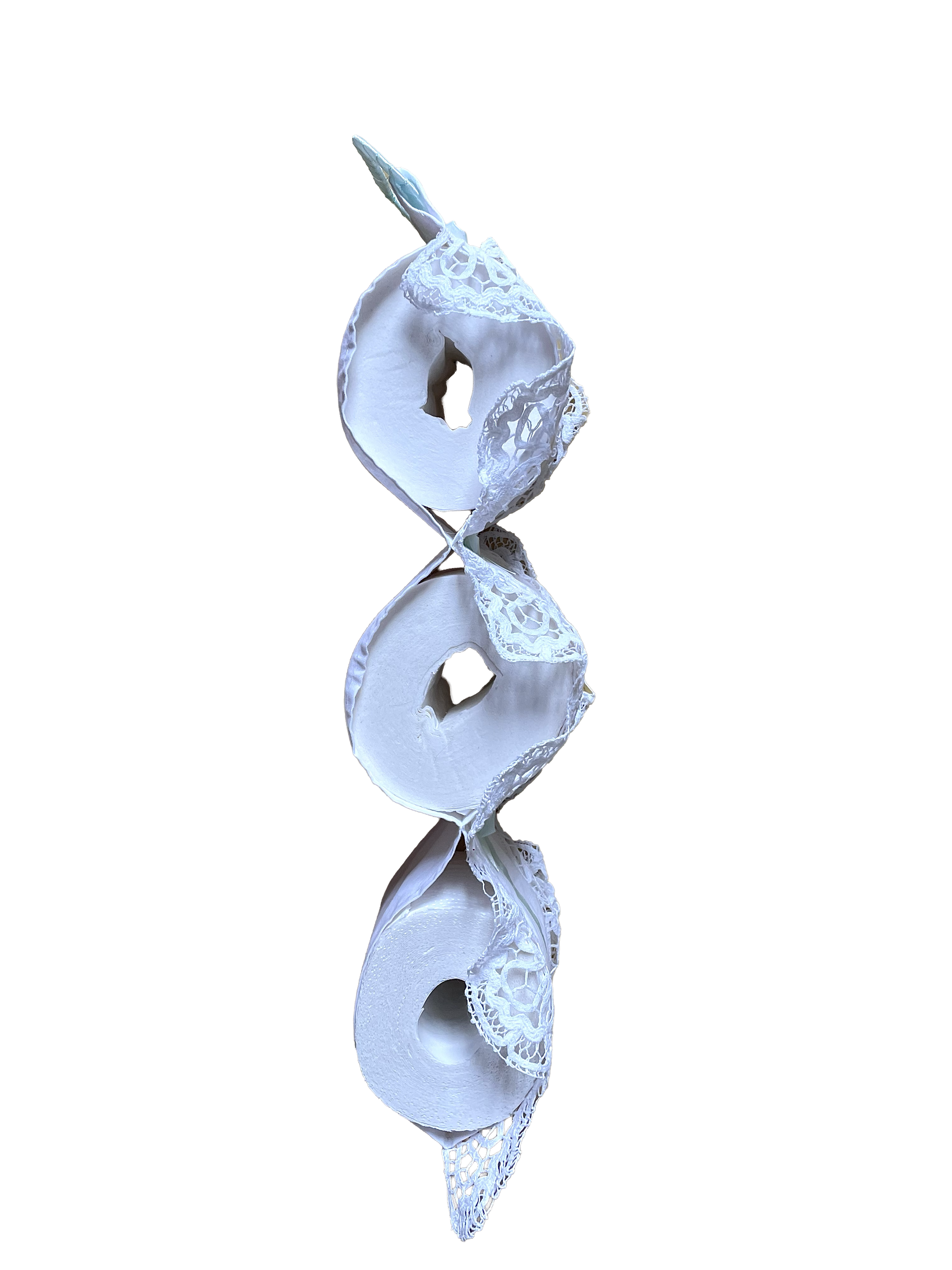 Fancy toilet paper holder