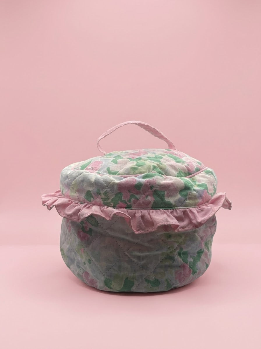 60's pastel toiletry bag