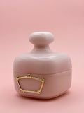 Pink quartz box