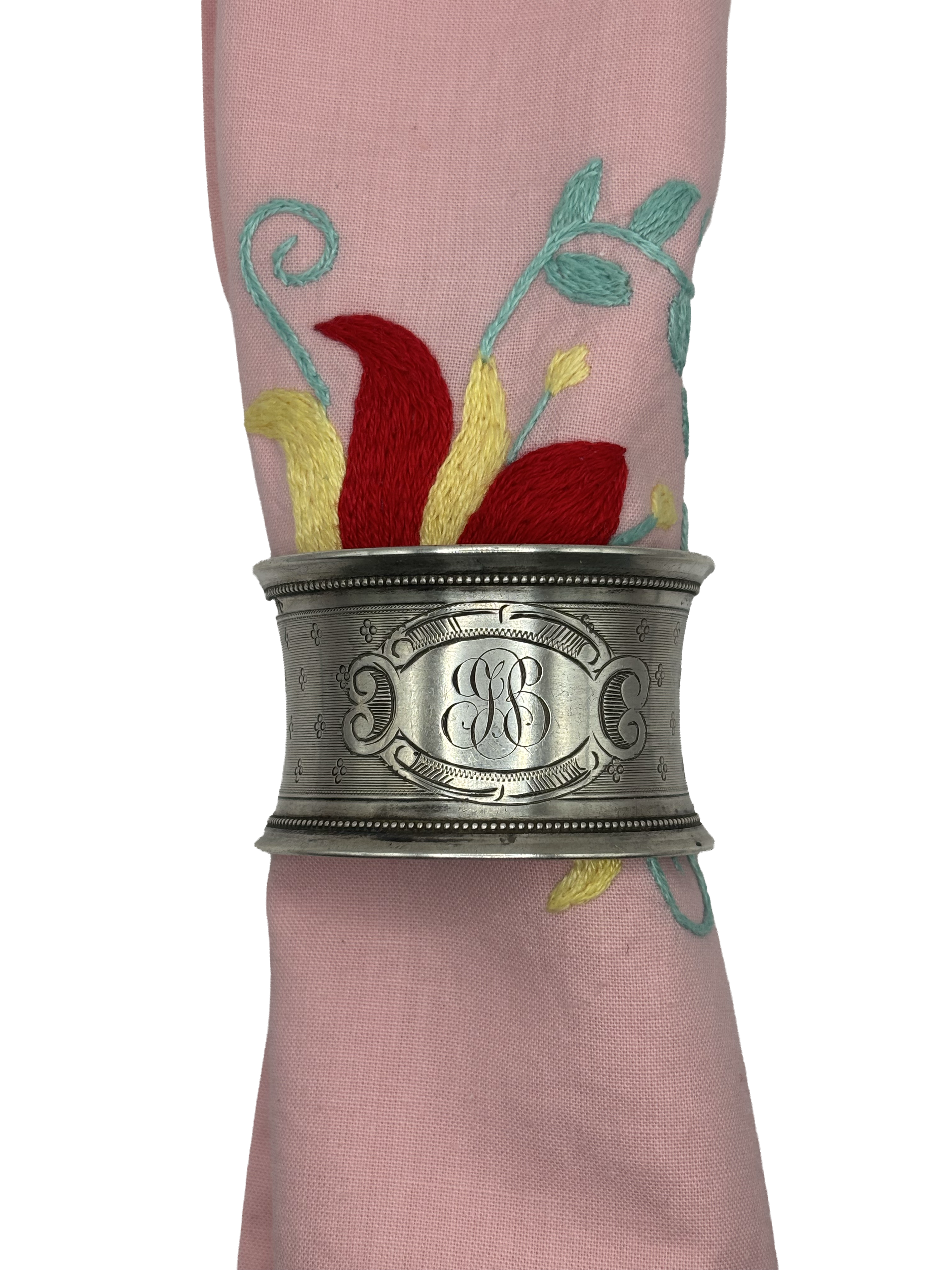 Rond de serviettes Monogram