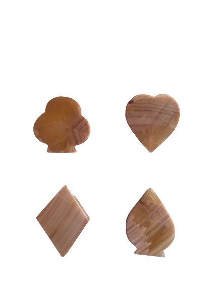 4 marble ashtrays