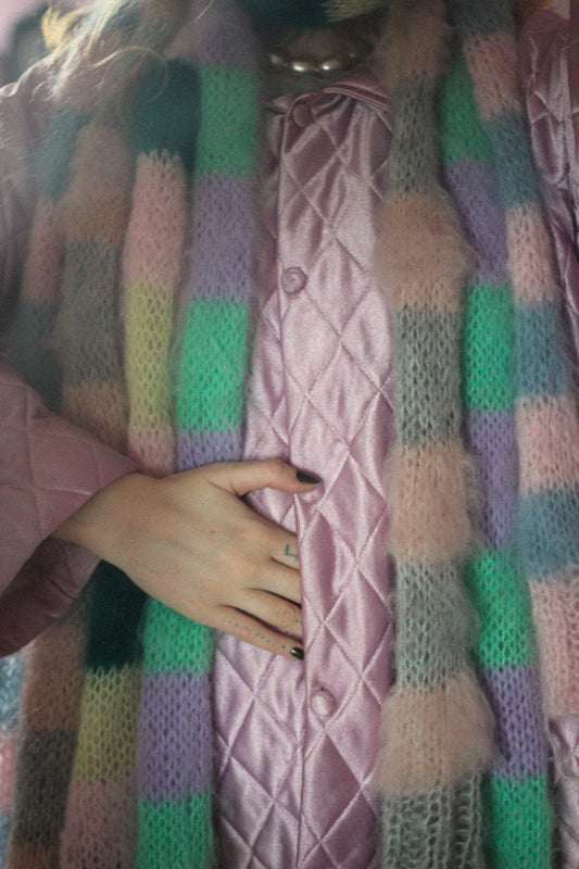 Fluffy scarf